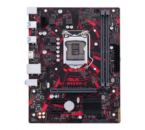 Материнская плата ( 6-7-8-9 GEN) B365 - ASUS B365M-V (2×DDR4), OEM