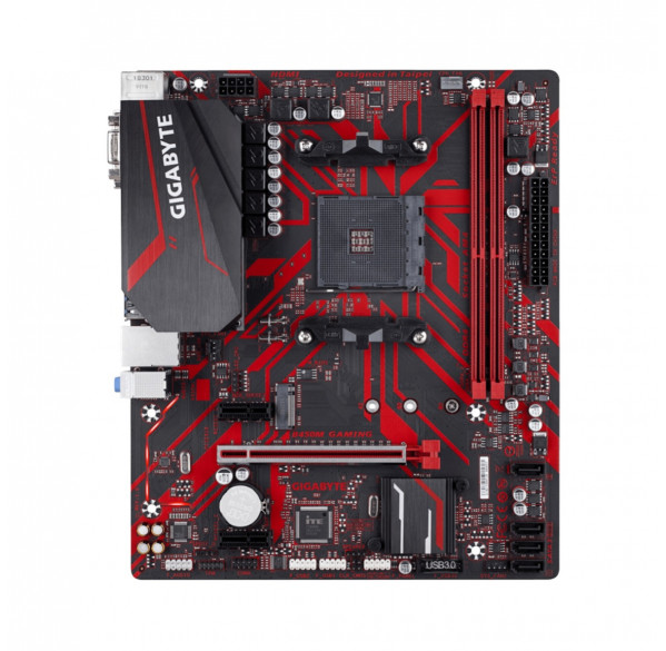 Материнская плата (AM4) B450M Gigabyte Gaming, DDR4, OEM