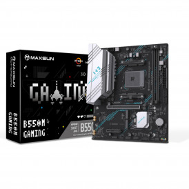 Материнская плата (AM4) B550M MAXSUN Gaming WIFI DDR4