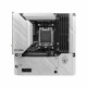 Материнская плата (AM5) B650M MSI APE WIFI DDR5 (подключение кабелей на задней стороне)