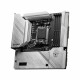 Материнская плата (AM5) B650M MSI APE WIFI DDR5 (подключение кабелей на задней стороне)