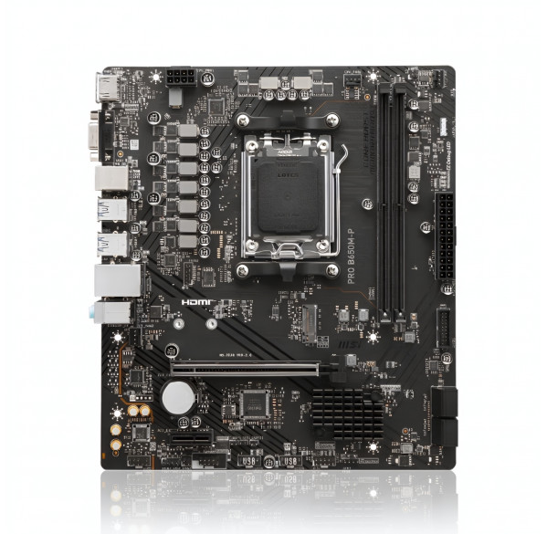 Материнская плата (AM5) B650M-B MSI PRO DDR5