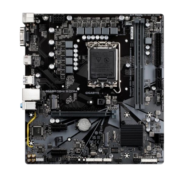 Материнская плата (12-13-14 GEN) B660M D2HX SI Gigabyte, DDR4, OEM