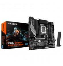 Материнская плата (12-13-14 GEN) B760M Gigabyte Gaming X AX WIFI, DDR4