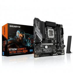 Материнская плата (12-13-14 GEN) B760M Gigabyte Gaming X AX WIFI, DDR4