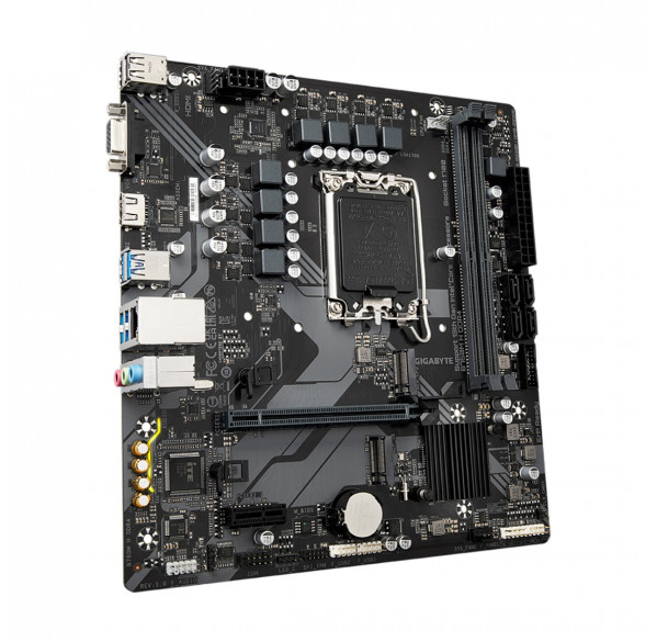 Материнская плата (12-13-14 GEN) B760M H Gigabyte, DDR5, б/у