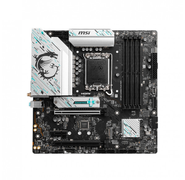 Материнская плата (12-13-14 GEN) B760M MSI Gaming Plus WIFI, DDR5