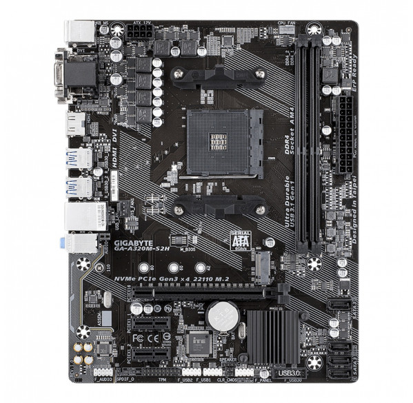 Материнская плата (AM4) A320M Gigabyte DDR4 Материнская плата (AM4) A320M Gigabyte DDR4