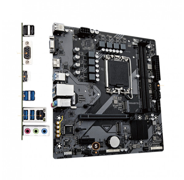 Материнская плата (12-13-14 GEN) B760M H DDR5 Gigabyte Материнская плата (12-13-14 GEN) B760M H DDR5 Gigabyte