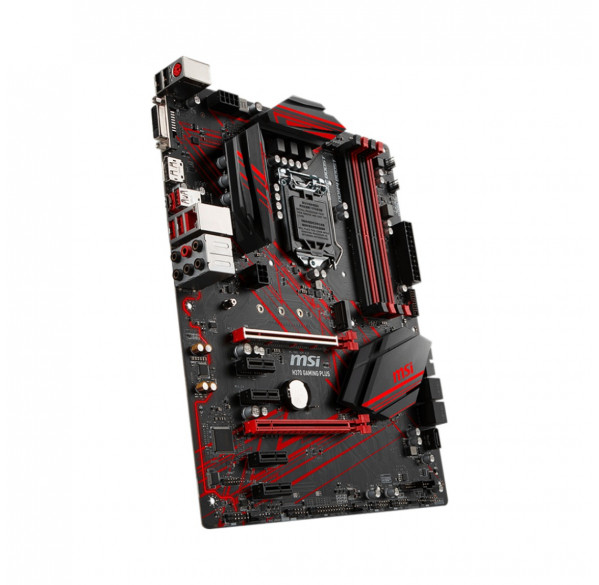 Материнская плата ( 8-9 GEN) H370 MSI Gaming PLUS, DDR4, б/у