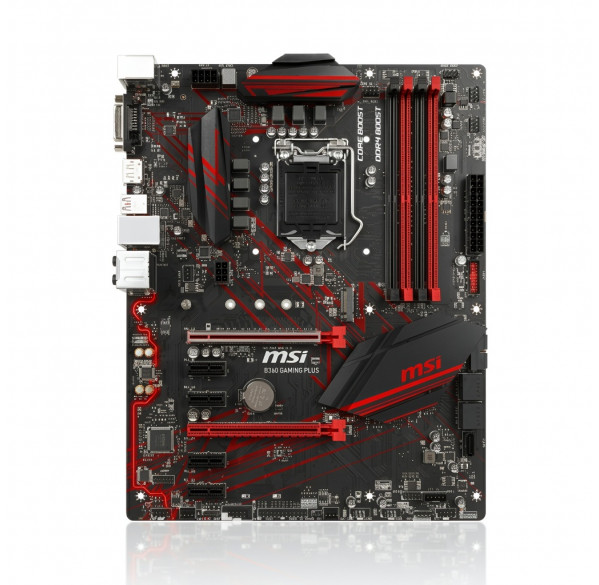 Материнская плата ( 8-9 GEN) H370 MSI Gaming PLUS, DDR4, б/у
