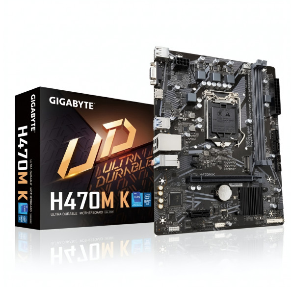 Материнская плата (10-11 GEN) H470M K Gigabyte