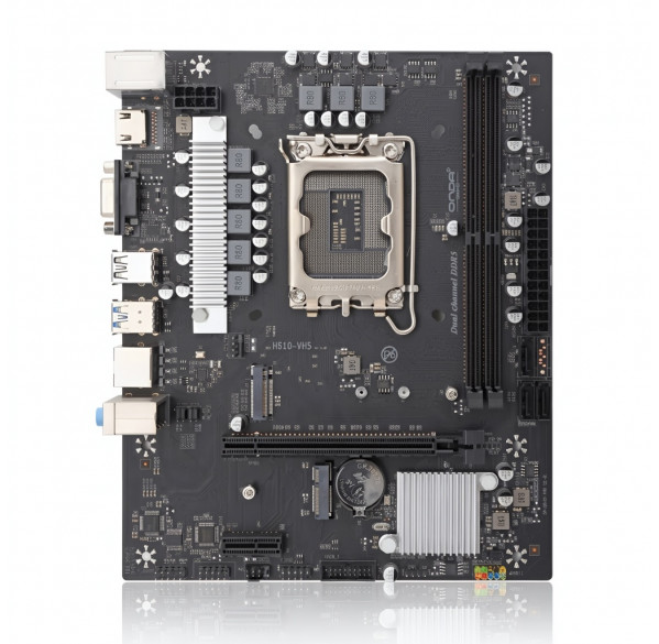 Материнская плата (12-13-14 GEN) H610-VH5 Onda DDR5 б/у