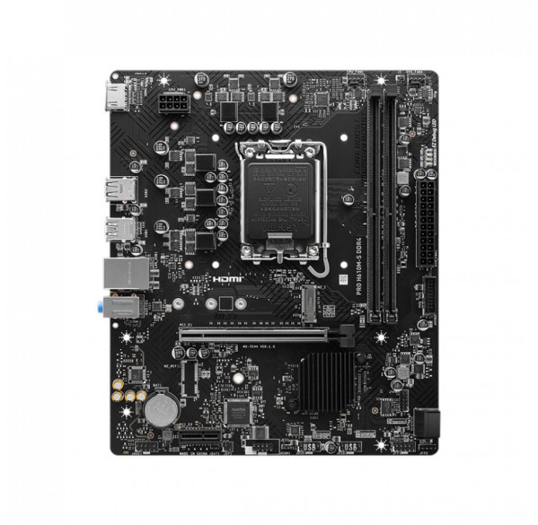 Материнская плата (12-13-14 GEN) H610M-S MSI PRO, DDR4
