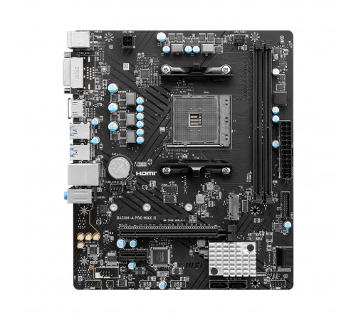 Материнская плата (AM4) B450 - MSI B450-A PRO MAX II (2×DDR4)