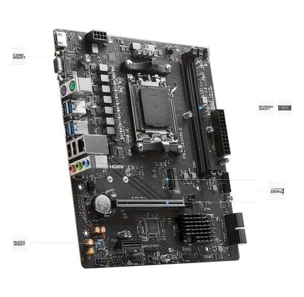 Материнская плата (AM5) B650M MSI DDR5 Материнская плата (AM5) B650M MSI DDR5