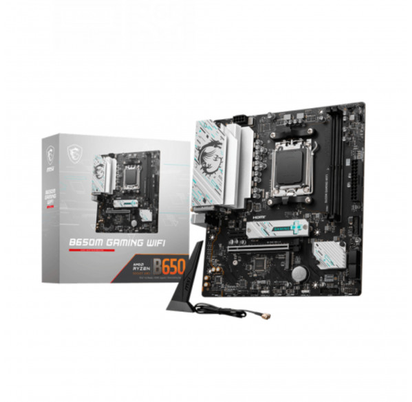 Материнская плата (AM5) B650M MSI Gaming WIFI DDR5 Материнская плата (AM5) B650M MSI Gaming WIFI DDR5