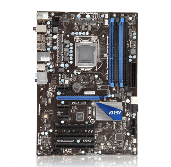 Материнская плата ( 2-3 GEN) P67S-C43 MSI б/у