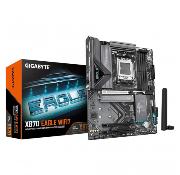 Материнская плата (AM5) X870 Gigabyte Eagle WIFI7 DDR5  Материнская плата (AM5) X870 Gigabyte Eagle WIFI7 DDR5