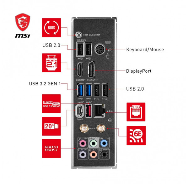 Материнская плата (12-13-14 GEN) Z790 MSI Gaming Plus WIFI, DDR5