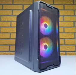 Корпус для ПК RUIX Metal lite + 2 LED кулера