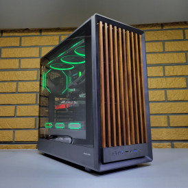 Корпус для ПК Power Train G1 wood 