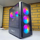 Корпус для ПК AULA R21 Glass + 4 LED кулера