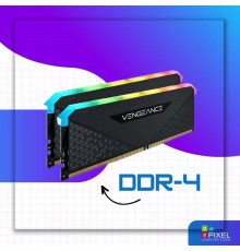 Оперативная память Corsair VENGEANCE DDR4 RGB 3600MHz 2 x 16GB RS Black