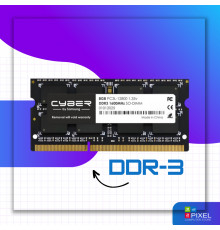 Оперативная память Cyber для ноутбука DDR3L 8 GB 1600MHz