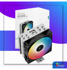 Кулер процессорный башенный Deepcool AG400 LED 4-ТРУБКИ 1151/1200/1700/AMD