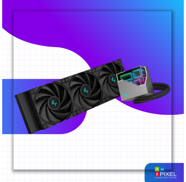 Водяное охлаждение DeepCool LT720 BLACK RGB