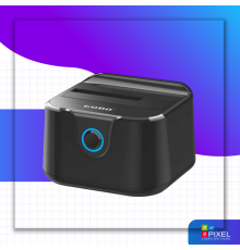 Док-станция для жестких дисков GODO на USB 2.5/3.5 Type C Черный