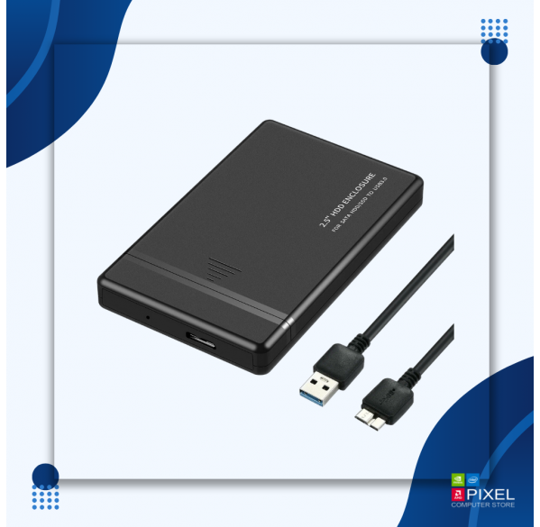 Внешний корпус для SSD-HDD 2.5 USB 3.0 BLACK