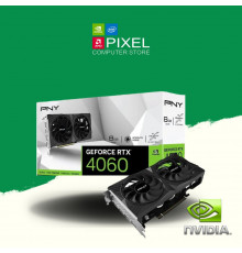 Видеокарта PNY RTX 4060 8 GB VERTO Dual Fan