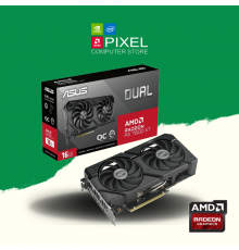 Видеокарта Asus AMD Radeon RX-7600 XT 16 ГБ DUAL