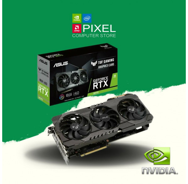 Видеокарта ASUS TUF RTX 3070 8 ГБ Б/У