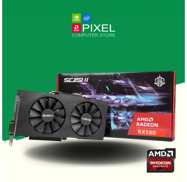 Видеокарта SEJISHI RX 580 8 GB