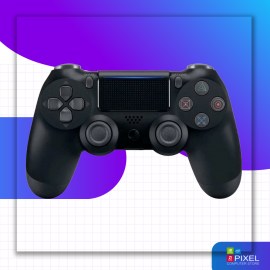 Беспроводной джойстик для PS4-ПК-Android-iPhone (Bluetooth Геймпад) Черный