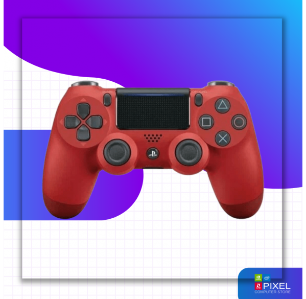 Беспроводной джойстик для PS4-ПК-Android-iPhone (Bluetooth Геймпад) Красный