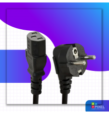 Кабель питания 1.6м 220V