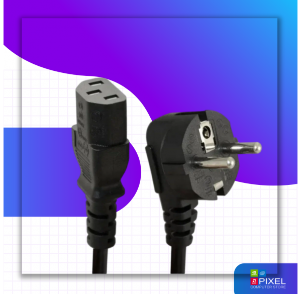 Кабель питания 1.6м 220V