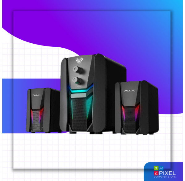 Колонки AULA N189 2.1 RGB 5W Колонки AULA N189 2.1 RGB 5W