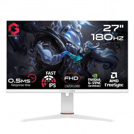 Монитор 27" игровой Gameon FHD 180Hz, Белый