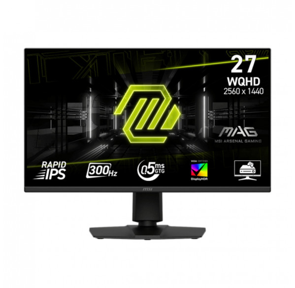 Монитор 27" MSI MAG, 2K, 300Hz, игровой
