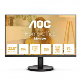 Монитор 24" AOC FHD 100Hz + Type-C + USB 65W + динамики