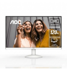 Монитор 27" AOC белый / FHD / 120Hz