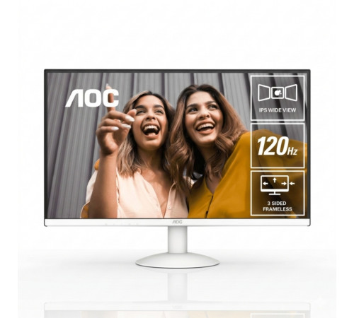 Монитор 27" AOC (FHD, 120Hz) 27B30H-BW белый