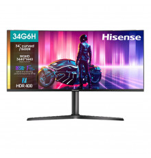 Монитор 34" игровой Hisense WQHD 165Hz изогнутый
