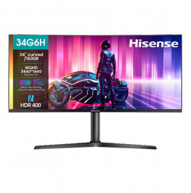 Монитор 34" игровой Hisense WQHD 165Hz изогнутый