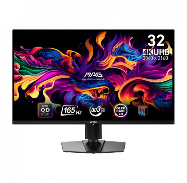 Монитор 32" игровой MSI MAG 4K 165Hz QD-OLED